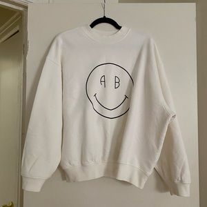 Anine Bing smiley sweatshirt